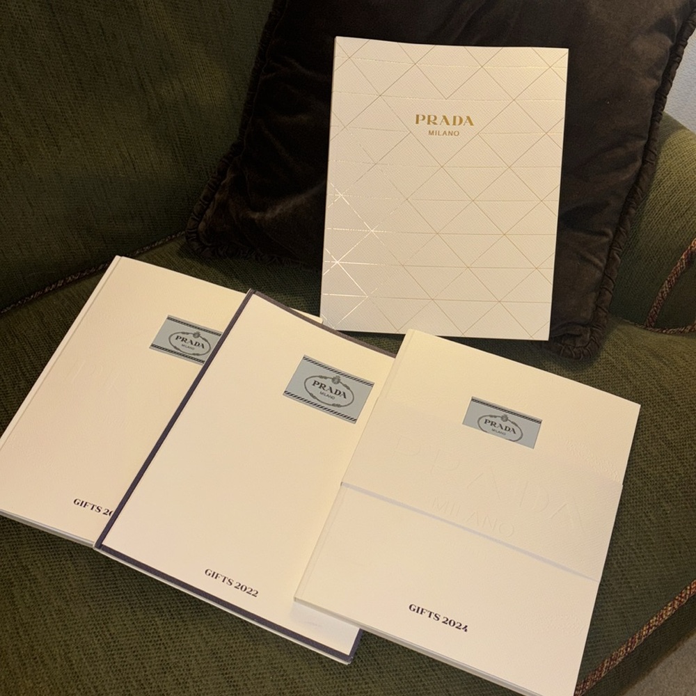 PRADA hard cover book collection
